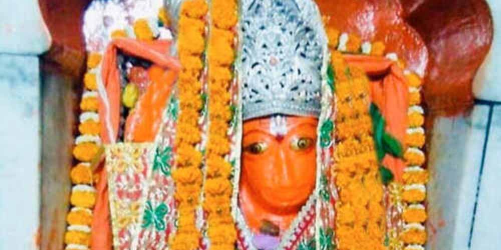 Lord Hanuman is worshipped in the form of Female at Girijabandh Temple Ratanpur